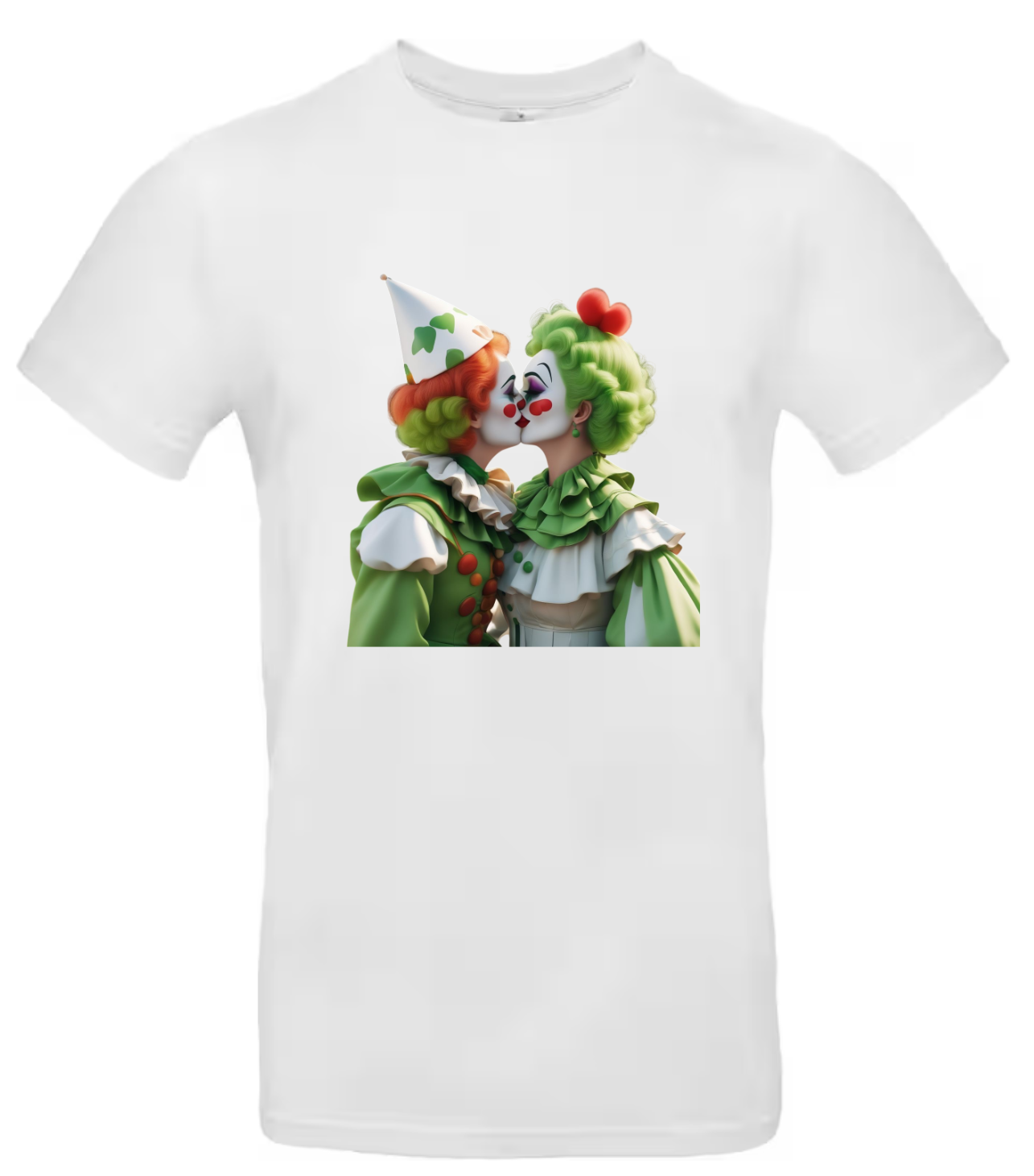 Clown: Bützchen