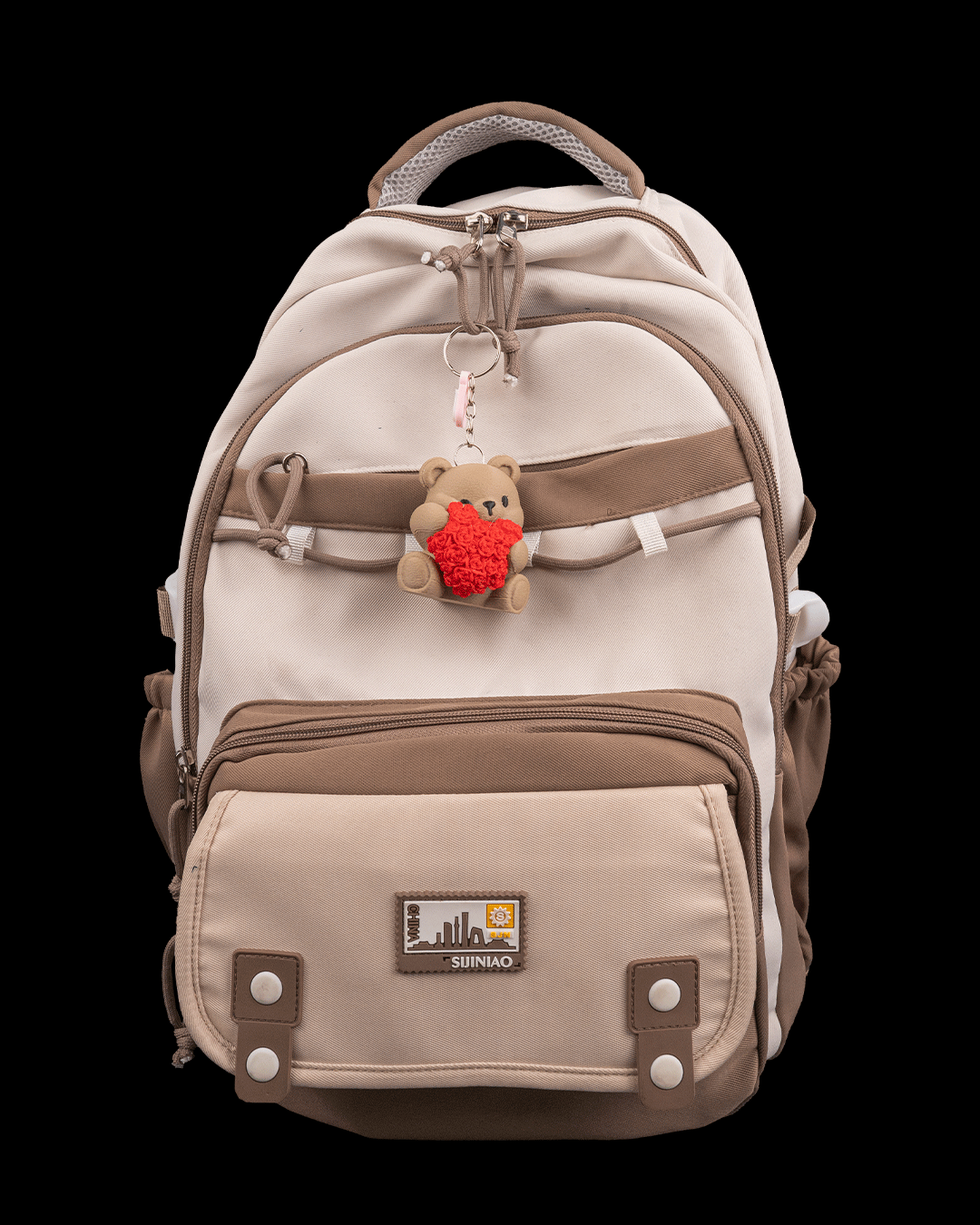 3D-Druck: SELBSTGEMACHT: Teddy-Anhänger mit rotem Herz – Love Edition