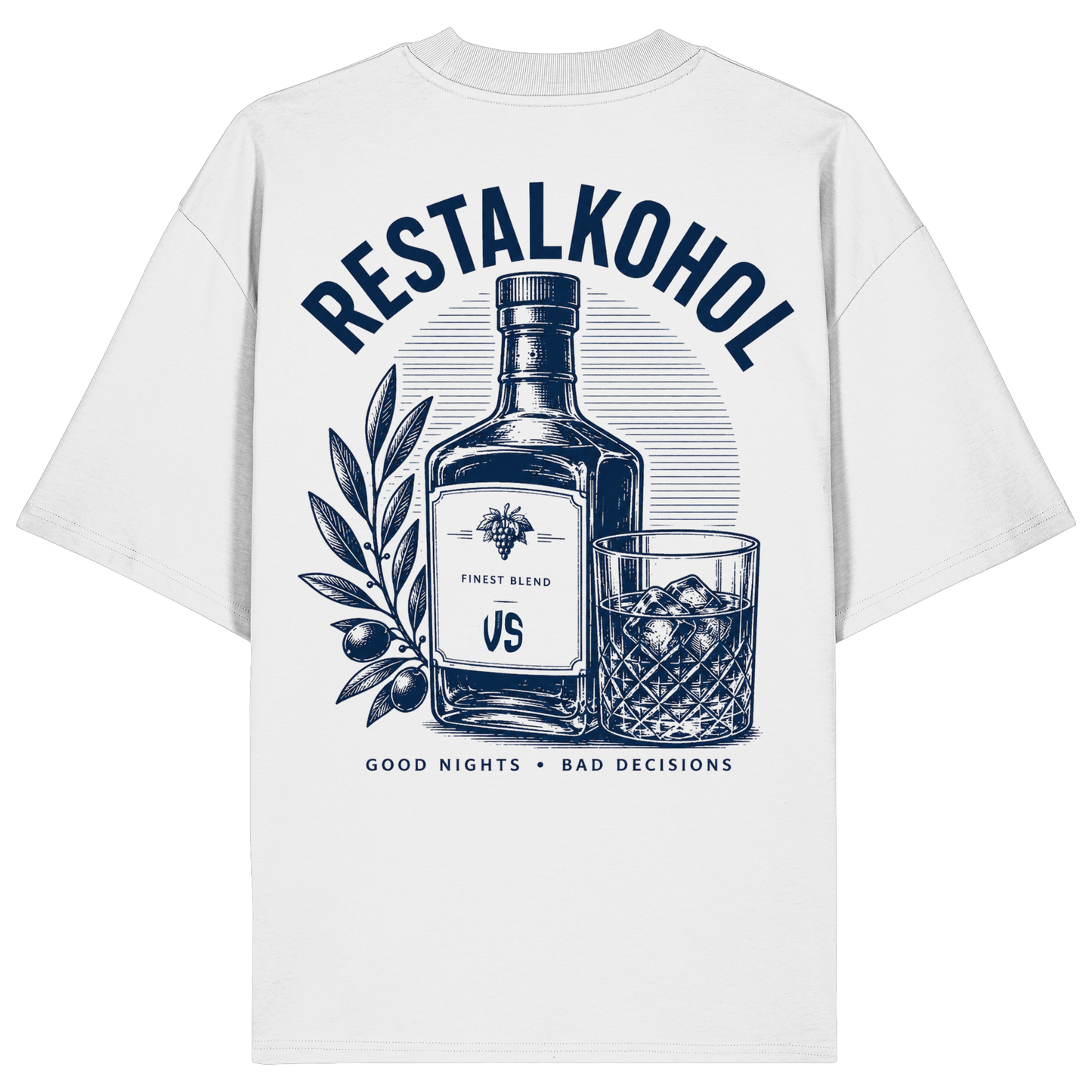 RESTALKOHOL - Organic Oversize Shirt