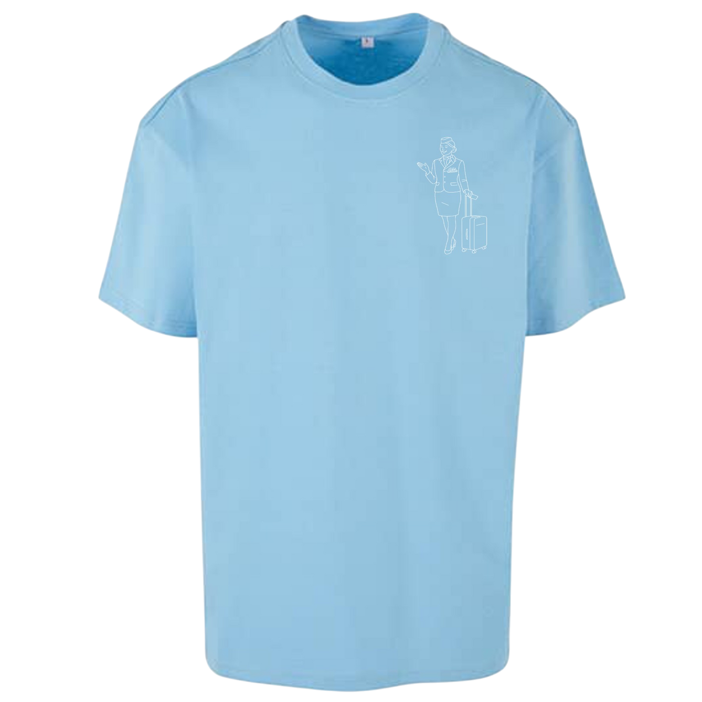 Flugbegleiterin - OVERSIZED T-Shirt