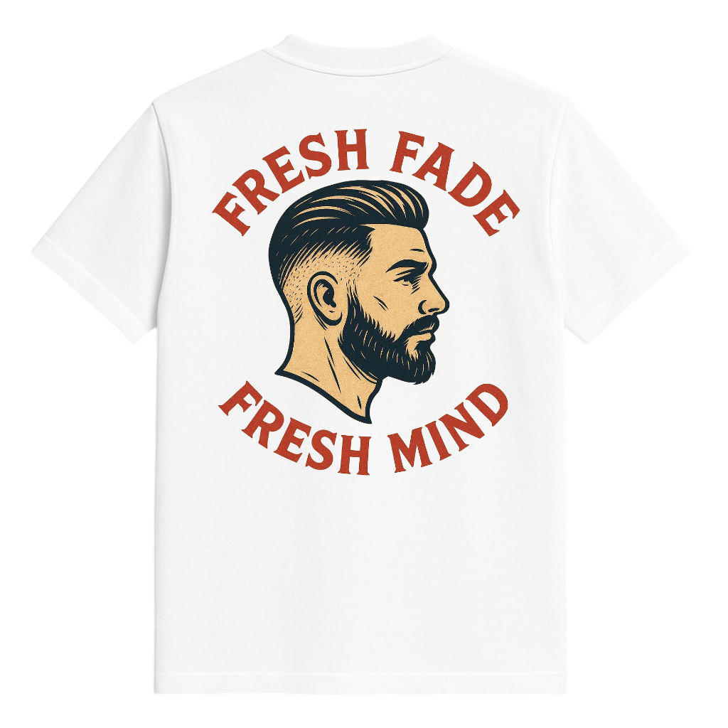 Studio 45 T-Shirt: Fresh Fade – Fresh Mind