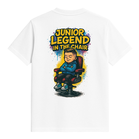 Studio 45: KIDS EDITION - T-Shirt:  Junior Legend in the Chair