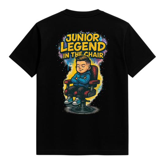 Studio 45: KIDS EDITION - T-Shirt:  Junior Legend in the Chair