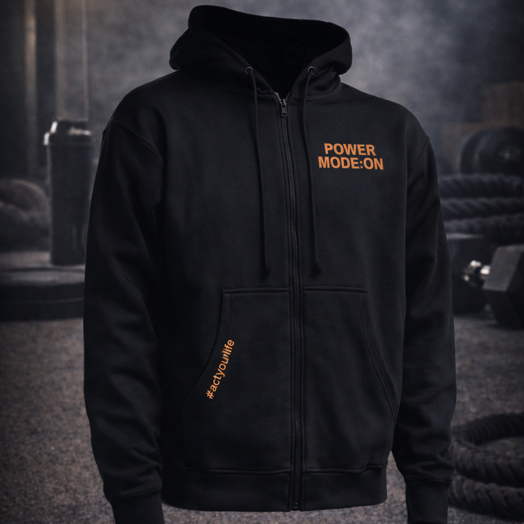 POWER MODE: ON – ZIP Hoodie