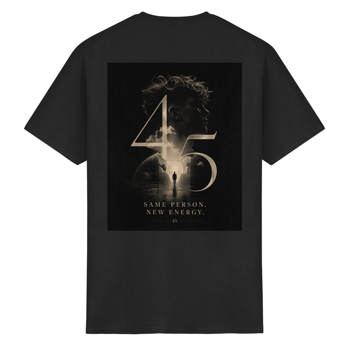 Studio 45: NEW ENERGY MAN - Heavy Cotton T-Shirt
