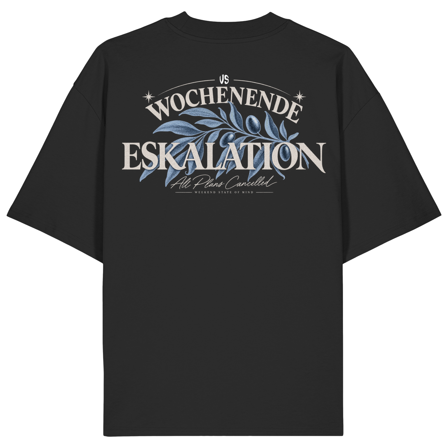 WOCHENENDE!  - Organic Oversize Shirt