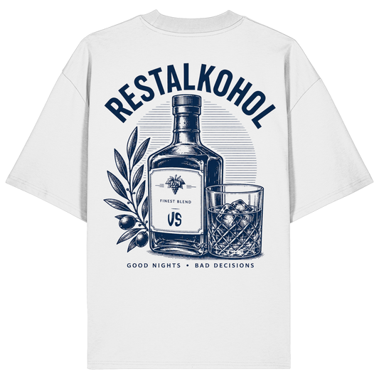 RESTALKOHOL - Organic Oversize Shirt