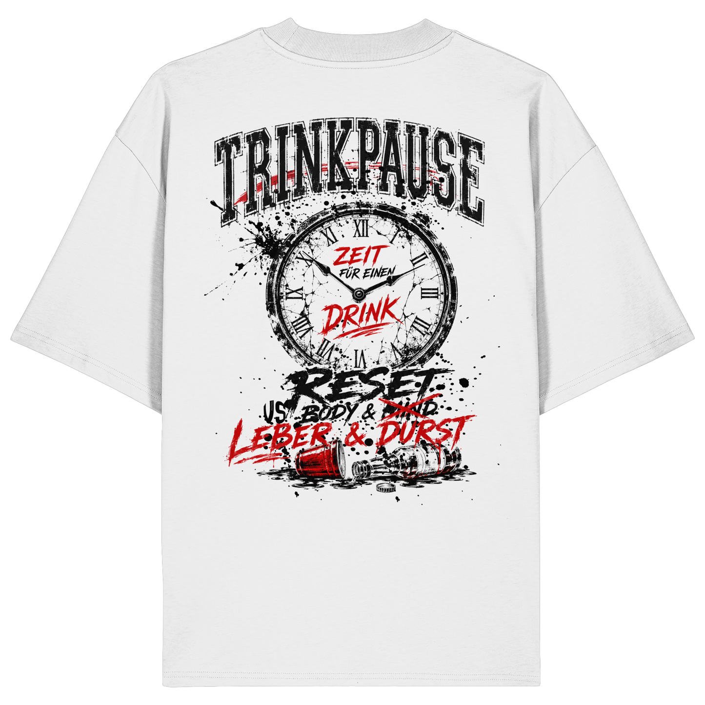 Trinkpause - Organic Oversize Shirt