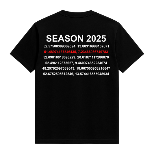 KIDS - SEASON 2025 – T-Shirt - Schwarz