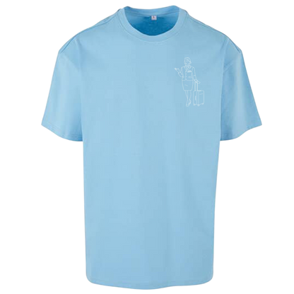 Flugbegleiterin - OVERSIZED T-Shirt
